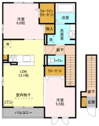 ルピナス 五番館の物件間取画像